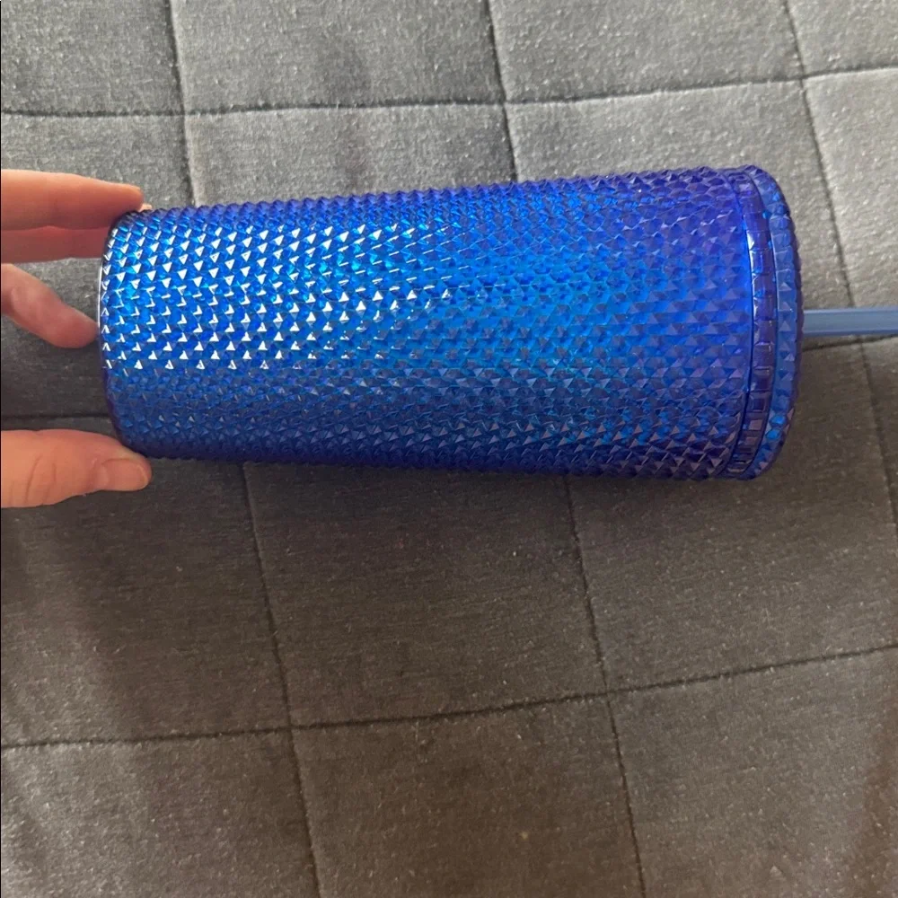 NWT Blue Rhinestone Cup! - Picture 3 of 4